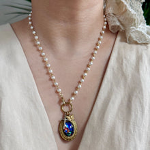 画像をギャラリービューアに読み込む, 【ネックレス】大切な想いをそっと収めて、永遠の輝きへと変わるロケットパールネックレス|ERIKOART(エリコアート)