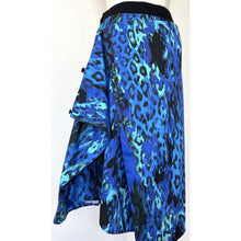 画像をギャラリービューアに読み込む, Square skirt leopard blue - スクエアスカート レオパードブルー|Merci DIEU(メルシーデュー)