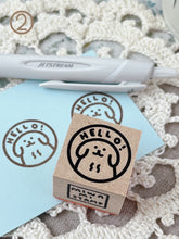 画像をギャラリービューアに読み込む, ひとことスタンプ|mh-mignon(エムエイチミニョン)