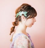 画像をギャラリービューアに読み込む, リーフバレッタ big|aK(エーケイ)