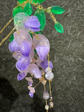 画像をギャラリービューアに読み込む, 透ける藤の花の簪|ハピネスウェーブ