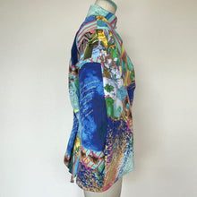 画像をギャラリービューアに読み込む, Victorian shirt I blue - ヴィクトリアンシャツ I ブルー|Merci DIEU(メルシーデュー)