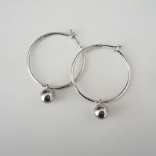 画像をギャラリービューアに読み込む, Big hoop piece silver ピアス イヤリング | LUNACHIC(ルナシック)