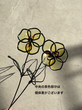 画像をギャラリービューアに読み込む, カラフルパンジー|wire art Niko(ワイヤーアートニコ)