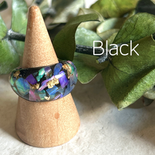 画像をギャラリービューアに読み込む, シェルモザイクリング|aono earcuff and design(アオノイヤーカフアンドデザイン)