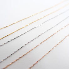 画像をギャラリービューアに読み込む, 0.8mm スターチェーンスライドネックレス|HOTARU(ホタル)