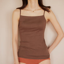 画像をギャラリービューアに読み込む, コットンシルク パッド付キャミソール|ayame(アヤメ)