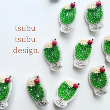 画像をギャラリービューアに読み込む, ブローチ【クリームソーダ】|tsubutsubu design.(ツブツブデザイン)