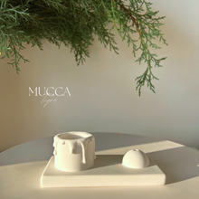 画像をギャラリービューアに読み込む, Incense Holder with melting pot|Mucca x Tigre(ムッカティーグレ)