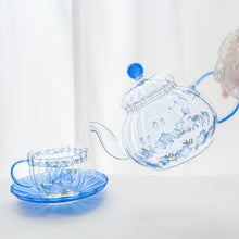 画像をギャラリービューアに読み込む, 青空のように澄みわたるネモフィラのガラスティーセット|Blanche Neige By ちょこにゃん(ブランシュネージュバイチョコニャン)