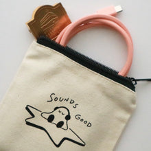 画像をギャラリービューアに読み込む, おにぎりおばけのスクエアポーチ|sasa(ササ)