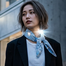 画像をギャラリービューアに読み込む, 手捺染花柄バンダナ|Empromo(エンプロモ)