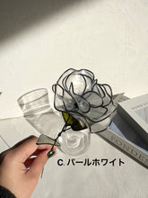 画像をギャラリービューアに読み込む, カラフルローズ|wire art Niko(ワイヤーアートニコ)