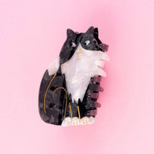 画像をギャラリービューアに読み込む, 【Coucou Suzette】Black & White Cat Hair Claw|CHUPETERIA(チュペテリア)