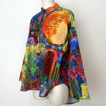 画像をギャラリービューアに読み込む, Manteau shirt I orange - マントシャツIオレンジ|Merci DIEU(メルシーデュー)