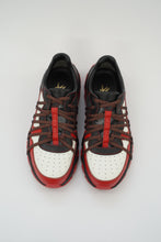 画像をギャラリービューアに読み込む, 西陣織×本革 スニーカー 【轟】 鱗 (レッド)|KAVKIMONO(カブキモノ)