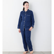 画像をギャラリービューアに読み込む, 呼吸するパジャマ (レディース)パイピングタイプ|睡眠てらす(スイミンテラス) OMOTENASHIセレクション受賞