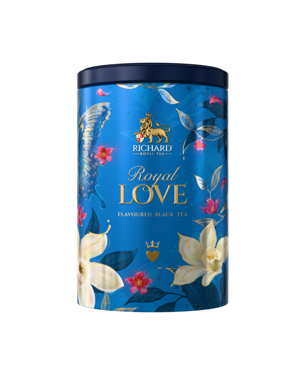 RICHARD（リチャード）ロイヤル・ラブ 缶入り紅茶 80g（ブルー）｜FREA
