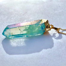 画像をギャラリービューアに読み込む, あの日の|オーロラ水晶ネックレス|Une(ウーネ)