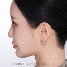 画像をギャラリービューアに読み込む, Framed Square Piercing|Lyvi(ライヴィ)