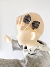 画像をギャラリービューアに読み込む, グリッターストライプ ラメリボン ヘアクリップ|SUNNY RIBBON(サニーリボン)