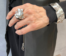 画像をギャラリービューアに読み込む, OLD CLOTH BANGLE (03)|Truph.BIJOUX(トリュフビジュー)