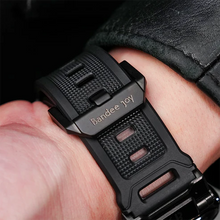 画像をギャラリービューアに読み込む, Apple Watch Band FORTRESS-003 - Black Black|Bandee Joy(バンディージョイ)