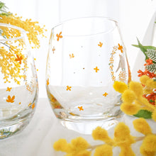 画像をギャラリービューアに読み込む, 金木犀とシマエナガの花びら舞うグラス|Blanche Neige By ちょこにゃん(ブランシュネージュバイチョコニャン)