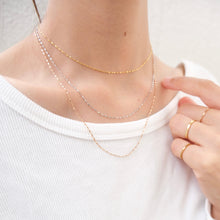 画像をギャラリービューアに読み込む, 0.8mm スターチェーンスライドネックレス|HOTARU(ホタル)