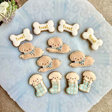 画像をギャラリービューアに読み込む, 秋のトイプードル2匹|sumirecookies(スミレクッキーズ)