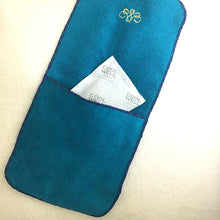 画像をギャラリービューアに読み込む, ストライプ チーフポーチ タオル地 Stripe Chief Pouch|Mon Luxe (モンリュクス)