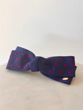 画像をギャラリービューアに読み込む, Little Hearts フランス刺繍 リボンバレッタ|SUNNY RIBBON(サニーリボン)