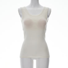画像をギャラリービューアに読み込む, コットンシルク パッド付タンクトップ|ayame(アヤメ)