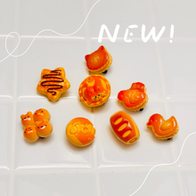 画像をギャラリービューアに読み込む, 傘アクセサリーつゆ先キャップ4個セット〜パン~|precious time(プレシャスタイム)