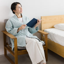 画像をギャラリービューアに読み込む, ぬくもり纏う 6重ガーゼ羽織|睡眠てらす(スイミンテラス)