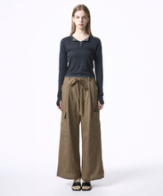 画像をギャラリービューアに読み込む, 【期間限定】カーゴ チェック ワイド パンツ|Nora Lily elle(ノラリリーエル)