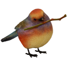 画像をギャラリービューアに読み込む, 木の枝をくわえるエナガ|WooBia(ウービア)