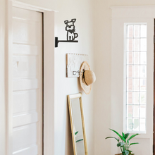 画像をギャラリービューアに読み込む, ルームサイン シュナウザー ペット 犬がいます 突き出しタイプ ドアサイン ピクトサイン ドアプレート|gram(グラム)