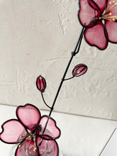 画像をギャラリービューアに読み込む, 桜の枝|wire art Niko(ワイヤーアートニコ)