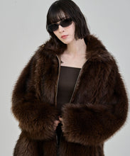 画像をギャラリービューアに読み込む, モルテッド フェイクファー ブルゾン|Nora Lily elle(ノラリリーエル)