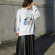 画像をギャラリービューアに読み込む, イカとタコのDJユニット スウェット|aosansyo(アオサンショウ)