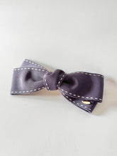 画像をギャラリービューアに読み込む, シンプルステッチ リボンバレッタ|SUNNY RIBBON(サニーリボン)