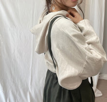 画像をギャラリービューアに読み込む, リネンパーカー オフホワイト|hachiko(ハチコ)