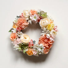 画像をギャラリービューアに読み込む, 自然な色合いのフラワーリース*Orange|Luna et Lily(ルナエリリ)