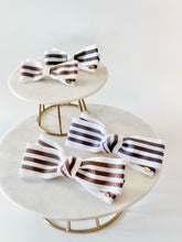 画像をギャラリービューアに読み込む, フレンチストライプ ヘアクリップ|SUNNY RIBBON(サニーリボン)