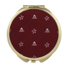 画像をギャラリービューアに読み込む, コンパクトミラー 西陣織シルク手鏡 18. HOKUSAI|FORTUNA Tokyo(フォーチュナトウキョウ)