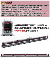 画像をギャラリービューアに読み込む, ⑬【3Dアクデン】近鉄電車 8A系 2両セット|3D ACDEN(スリーディーアクデン)