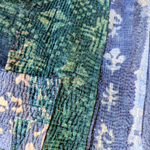 画像をギャラリービューアに読み込む, vintage kantha jacket "蒼の記憶” #2|ananyaユイイツムニ(アナンヤユイイツムニ)