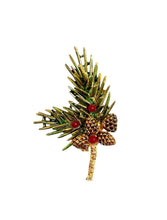 画像をギャラリービューアに読み込む, 【LAvintage】1点物ヴィンテージ クリスマスブローチ|ivy candle(アイビーキャンドル)