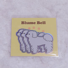 画像をギャラリービューアに読み込む, マルチーズステッカー3枚セット|BlumeBell(ブルームベル)